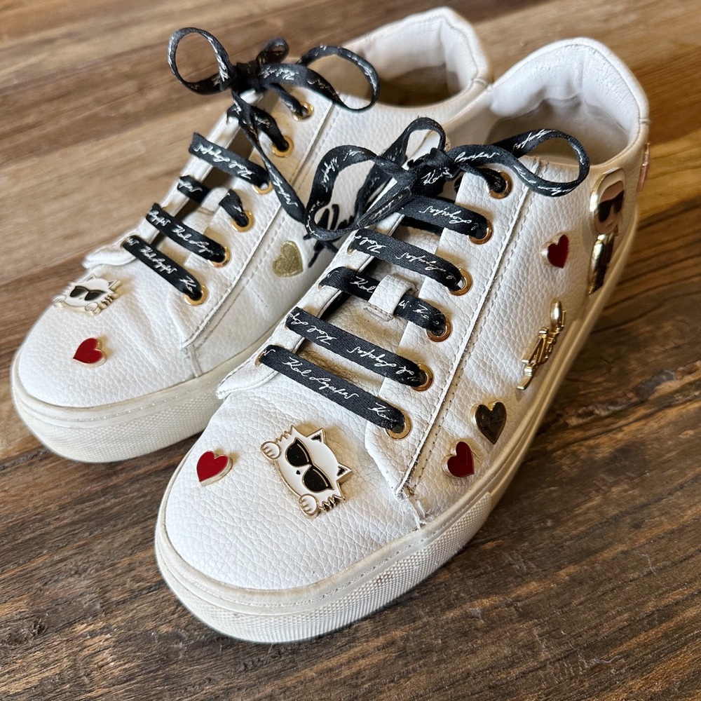SOLD Karl Lagerfeld Pin Sneakers